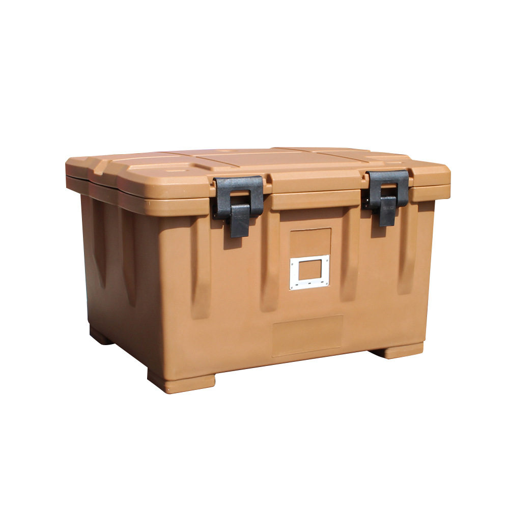 Peng Wen 90L Rumble Plastic Box Fishing Box Central Kitchen Group Meal Delivery Incubated Box Meal Box Meal Box Turnover Box