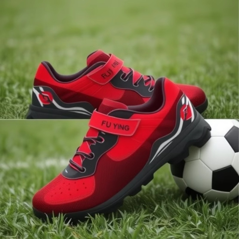 Youth Spring and Summer Wear-Resistant Shock-Absorbing Baseball Shoes Professional Training Shoes Boys and Girls Competition Practical Outdoor Shoes