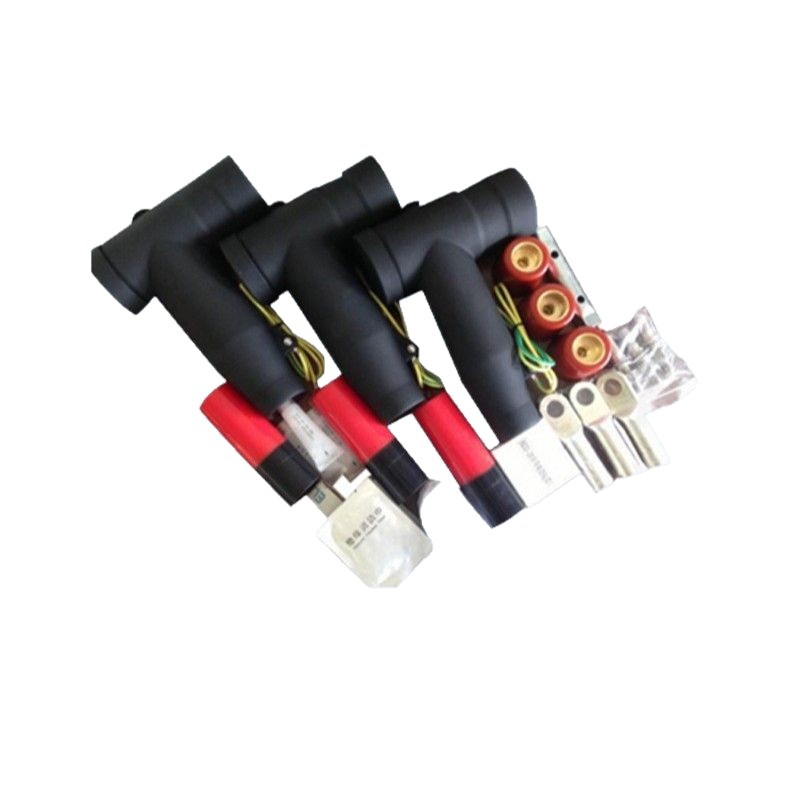 10Kv High-Voltage Cable Branch Box European-Style Plug-In Connector T-Type Front Connector Elbow-Type Connector with Shielding and Maintenance-Free Design