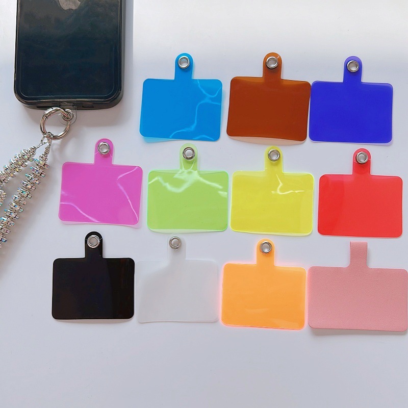 Mobile Phone Lanyard Fixed Card Transparent Strong and Exquisite Mobile Phone Case Universal Back Patch Clip Removable Patch Anti-lost