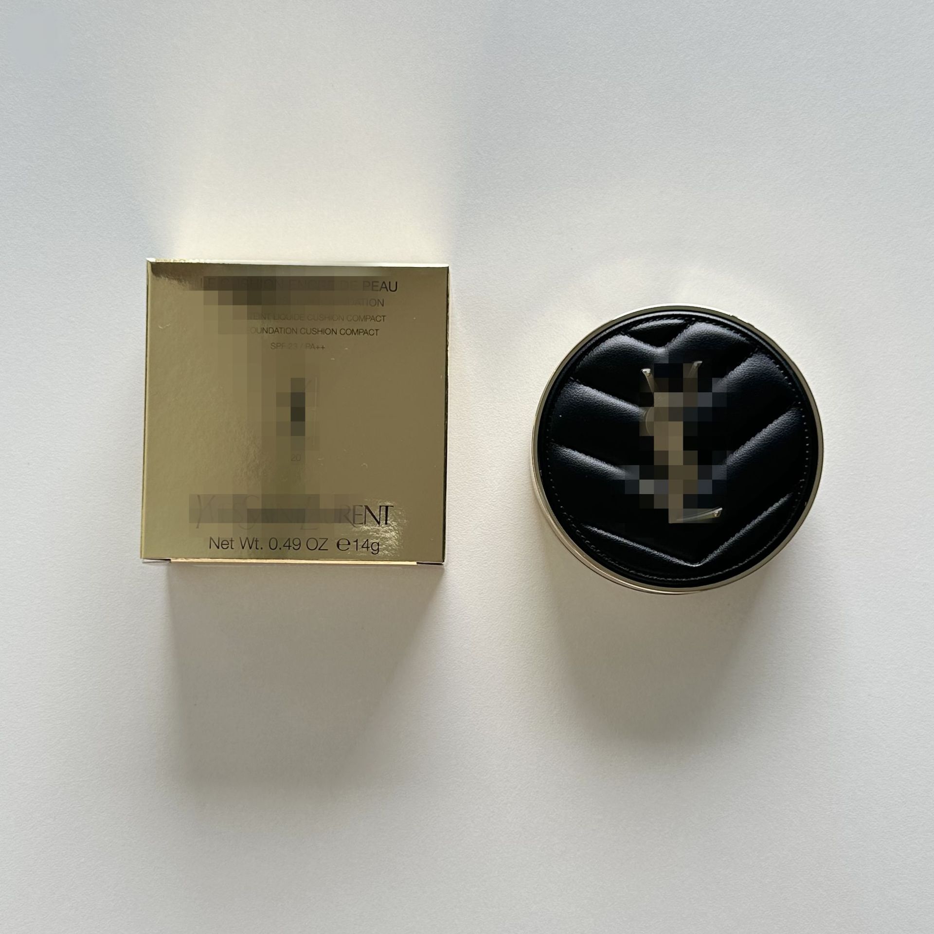 (m Pass) Black Leather Air Cushion Bb Cream Black Replacement Liquid Foundation Concealer Moisturizing Color Number B10/B20