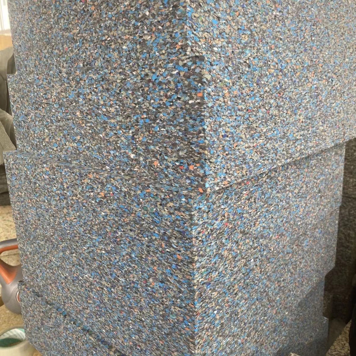 Factory straight hair regeneration sponge professional can be set high temperature environmental protection shock absorption high density sofa furniture gymnastics mat