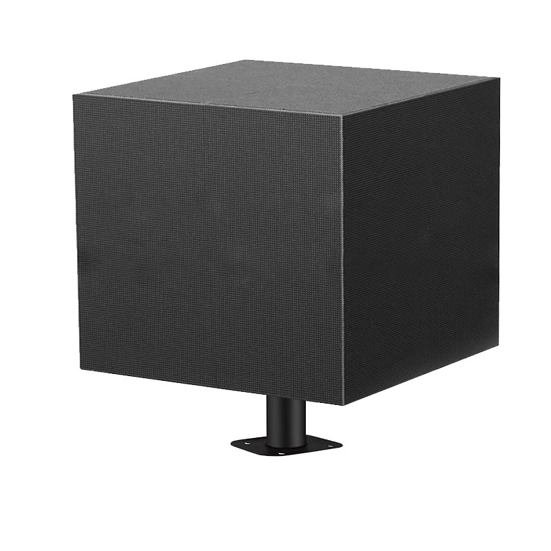 Customized Indoor P2.5 Full-Color Led Display Shop Logo Door Sign 5-Sided Stereo Display Rubik's Cube Screen