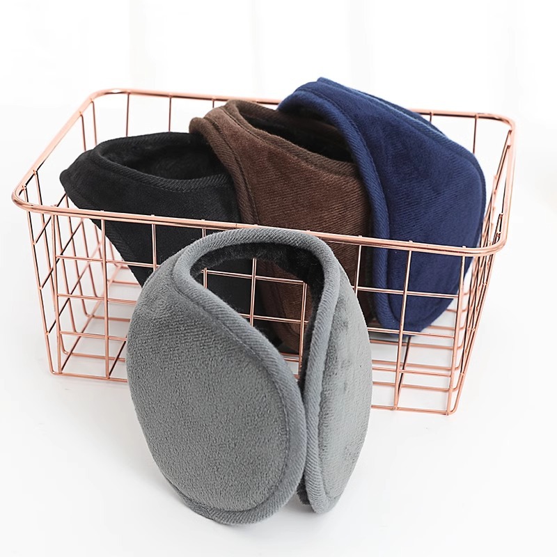 Earmuffs Winter Warm Ear Bag for Men and Women Ear Protection Ear Movers fleece-lined Cold-proof Ear Cover Anti-freezing Ear Cap Thickened Ear Warmer
