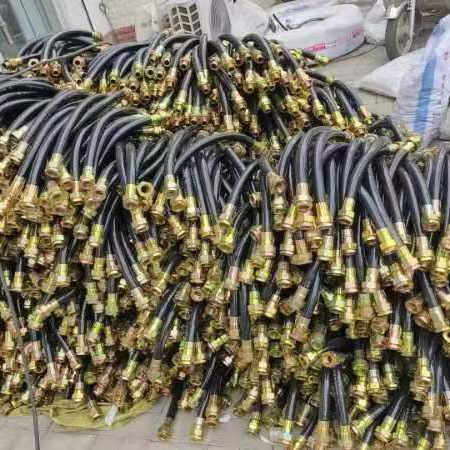 Bng Explosion-Proof Flexible Connecting Pipe 4 Points 6 Points Stainless Steel Wire Rubber Hose Dn20 Explosion-Proof Connecting Rubber Pipe