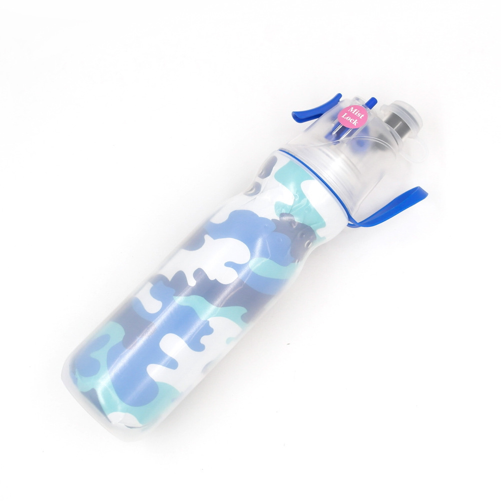 Amazon's Popular Cycling Cold Spray Water Bottle Outdoor Fitness Spray O2 Water Cup Cool