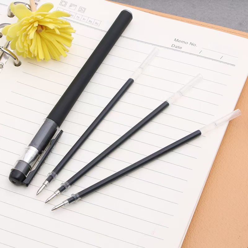GP380 Frosted Pen Gel Pen Signature Pen Water Pen Ballpoint Pen Creative Stationery Wholesale Black Pen Student Pen 0.5 m