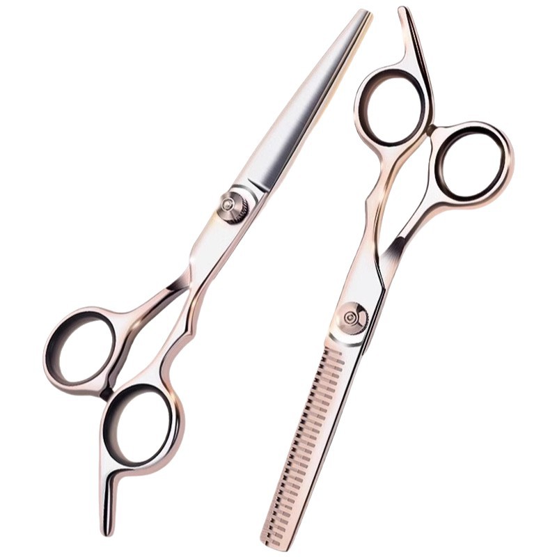 Professional Hairdressing Scissors for Home Use, Thinning and Cutting Bangs, Hairstylist Professional Hair Cutting Tools
