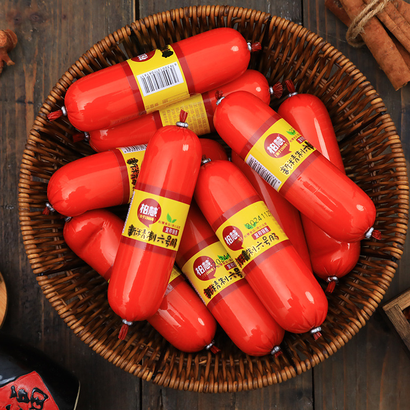 Baihui Food Mini Refined No. 6 Sausage Chicken Sausage Northeast Specialty Flavor No. 6 Sausage Ready-To-Eat Snacks
