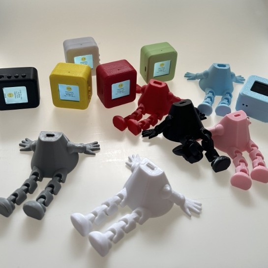 Shake Sound Explosions Xiao Zhi AI Dialogue Shrimp Brother Recommend Artificial Intelligence AI Robot ESP32 Upgrade 2.0 Finished Product