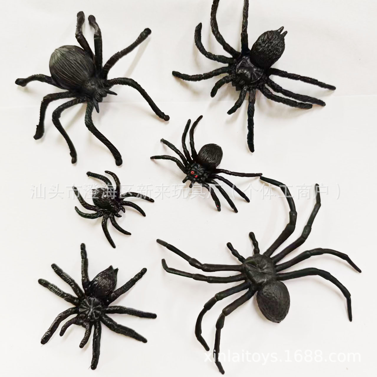 Tricky Spider Toy Factory Simulation Spider Model Children's Toy Insects Halloween Props Spider Toy Simulation