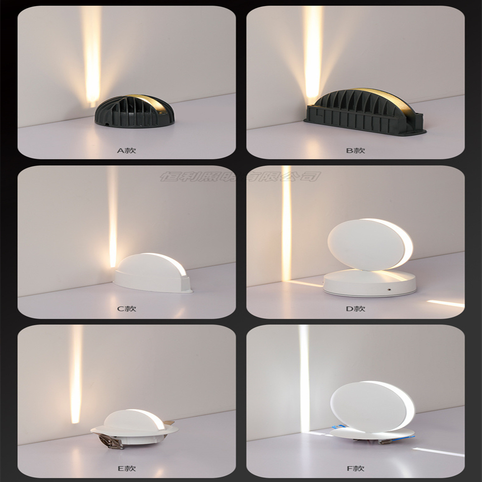 Source manufacturers corridor decoration aisle lights door frame spotlights corridor lights line lights 360 degree LED window sill lights 10W