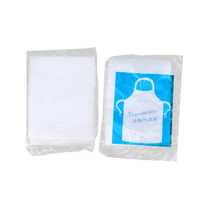 Disposable Apron Individual Packaging Thickened Disposable Apron Lobster Hot Pot Waterproof Antifouling Apron Disposable