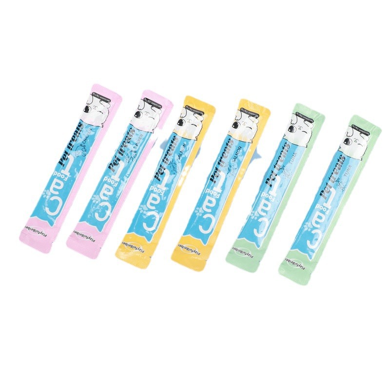 Cat Strips Wholesale Cat Snacks to Satisfy Cravings, Cat Strips, Various Flavors, Wet Food, Kittens and Adult Cats, Ready-Made Pet High Protein