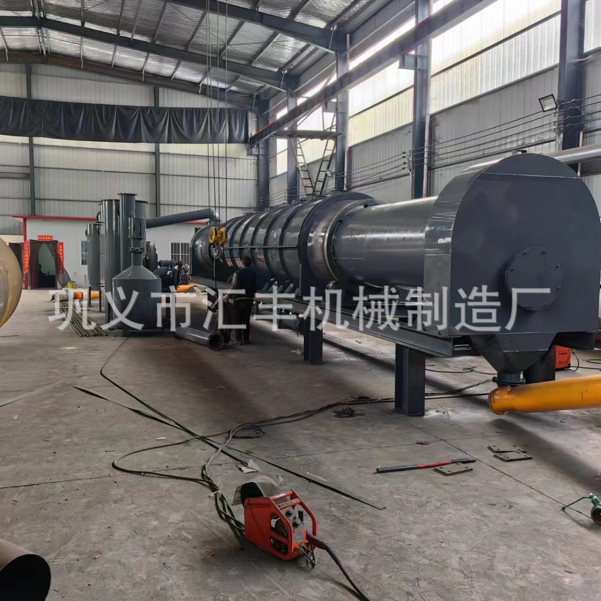 Electrofusion Aluminum Substrate Honeycomb Panel Straw Bark Carbonization Equipment Canister Paint Removal Furnace Carbonization Furnace Environmentally Friendly and Energy-Saving