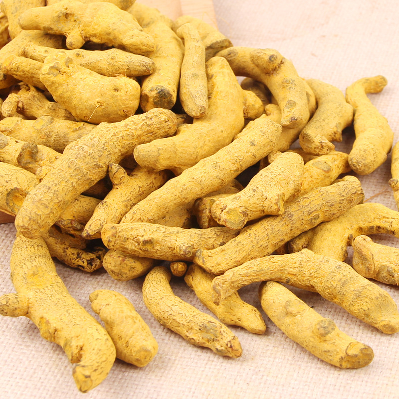 Turmeric Chinese Medicinal Materials New Arrival Turmeric Root Dried Turmeric Bulk 500g Wholesale Source Manufacturer Large Quantity Favorably