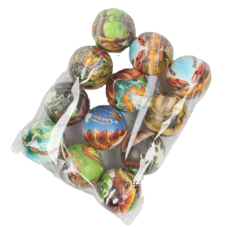 Manufacturer Sells 63mm Various Styles of Pu Balls, Sponges, Vent Pu Stress Balls, Cross-Border Kidsren's Toys, Selling Balls