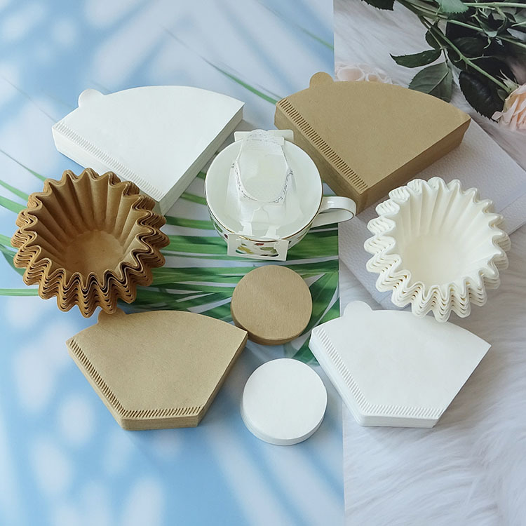 Ручные кофейные фильтры, конусные фильтры для кофе V60, фильтры для кофемашины