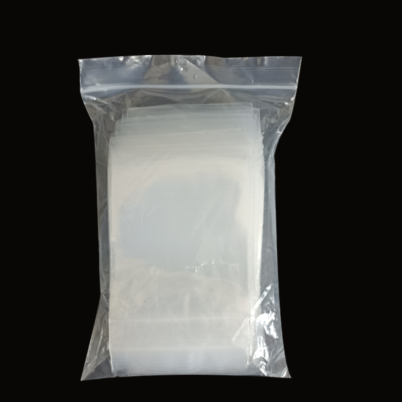 Spot Quick-Release Transparent Pe Bone Bag High-Pressure Ziplock Bag Thickeneded Zipper Bag Pe Seal Zipper Bag Wholesale