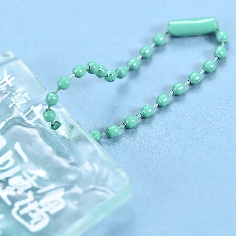 Acrylic Keychain Customized Gradient Colorful Transparent Water Ripple Pendant Ins Star DIY Souvenir Gift