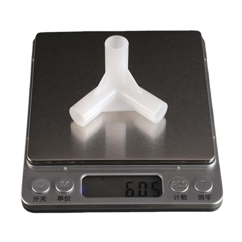 Manufacturers supply takeaway box tee 8mm plastic tee glass fiber rod tee incubator 8.5mm right angle tee