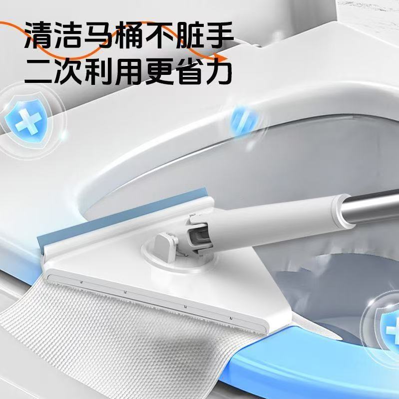 Triangular Cloth Mop, No Dirty Hands, No Hand Washing, Disposable Flat Multifunctional Electrostatic Dust Removal Household Lazy Mop