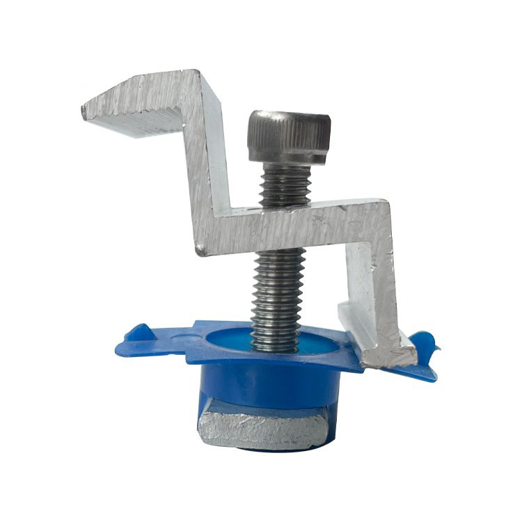 Solar Power Generation Guide Rail Photovoltaic Direct Connection New Energy Medium Pressure Edge Pressure Connector Photovoltaic Bracket Accessories