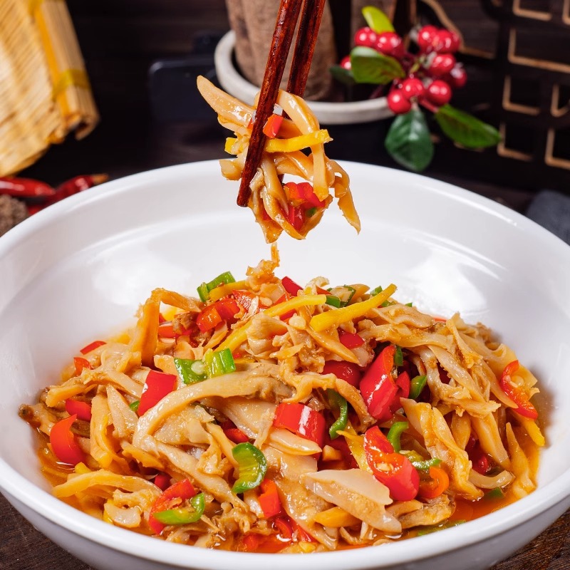 Linjeba River Clam Meat 200g Hunan Cuisine Aquatic Clam Shell Meat Hotel Ingredients Semi-Finished Stir-Fry Ingredients Pre-Made Dishes