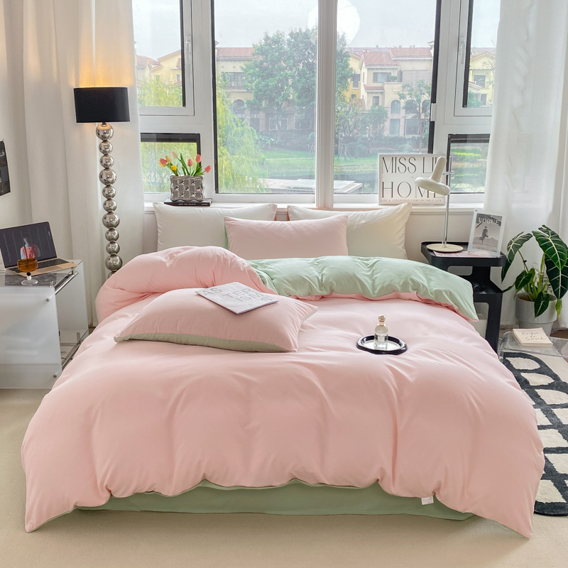 Новый супер мягкий облачный хлопковый комплект из четырех предметов