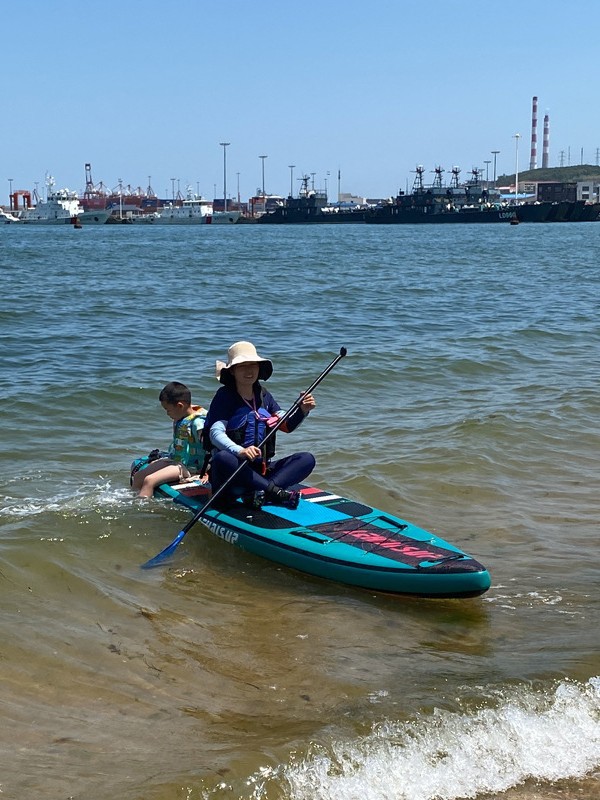 Lehai Paddle Board 360 Beginner Fishing Sea Paddle Board Inflatable Surfboard Multi-Person Parent-Child Stand-Up Portable