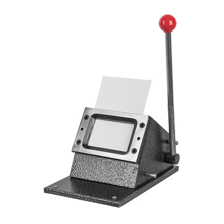 PVC card cutting machine 54X86mm split rounded corner card card machine ID card bank card PVC card cutting machine wholesale