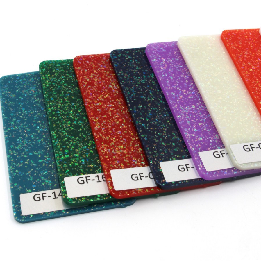 Fine Sand Fantasy Board Decorative Board Acrylic Fancy Glitter Board Green Onion Powder Board Glitter Powder Custom Creative Customization