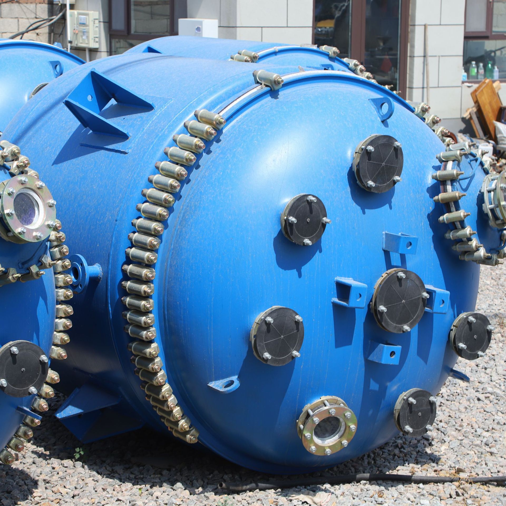 Used Enamel Reactor Enamel Heating Storage Tank Enamel Heating Mixing Tank Chemical Food Pharmaceutical Reaction Equipment