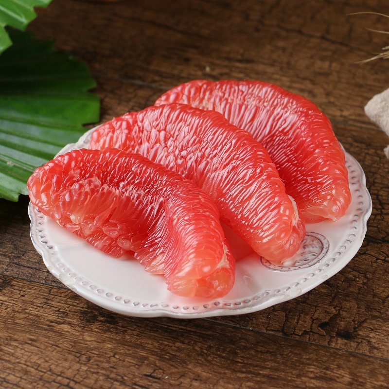 Fujian Guanxi Red Heart Pomelo Fresh Seasonal Red Flesh Pure Sweet Three Red Honey Pomelo Origin Direct Sales Wholesale Dropshipping