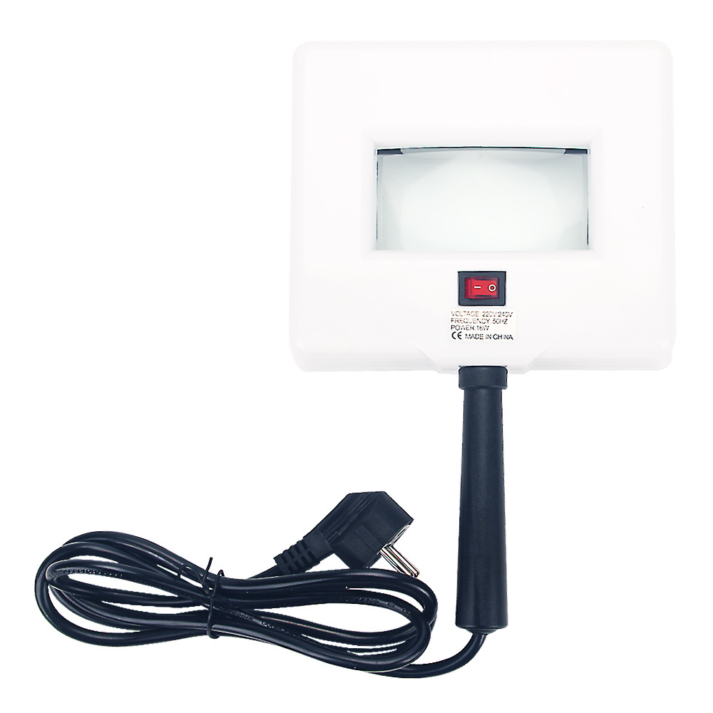 Ручная лампа, холодный свет, детектор кожи, инструмент для управления кожей с фиолетовым светом, оптовая продажа