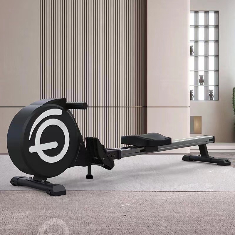 Factory gym indoor sitting low pull trainer rowing machine magnetic control rowing machine magnetic control folding rowing machine