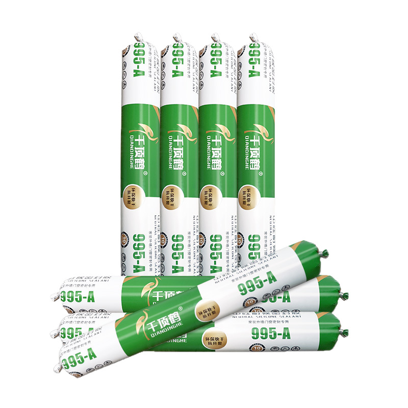 995-A door and window exterior wall caulking wallboard bonding indoor home decoration sealing water-based high elastic neutral structural adhesive