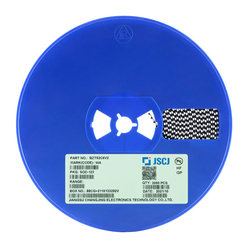 BZT52C6V2 WA SOD-123 6.2V 350mW Zener Diode Electronic Components Chip IC