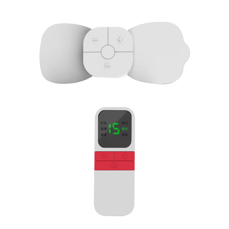 Remote control massage stickers heating pulse massager stickers whole body function muscle relaxation stickers EMS electrical stimulator