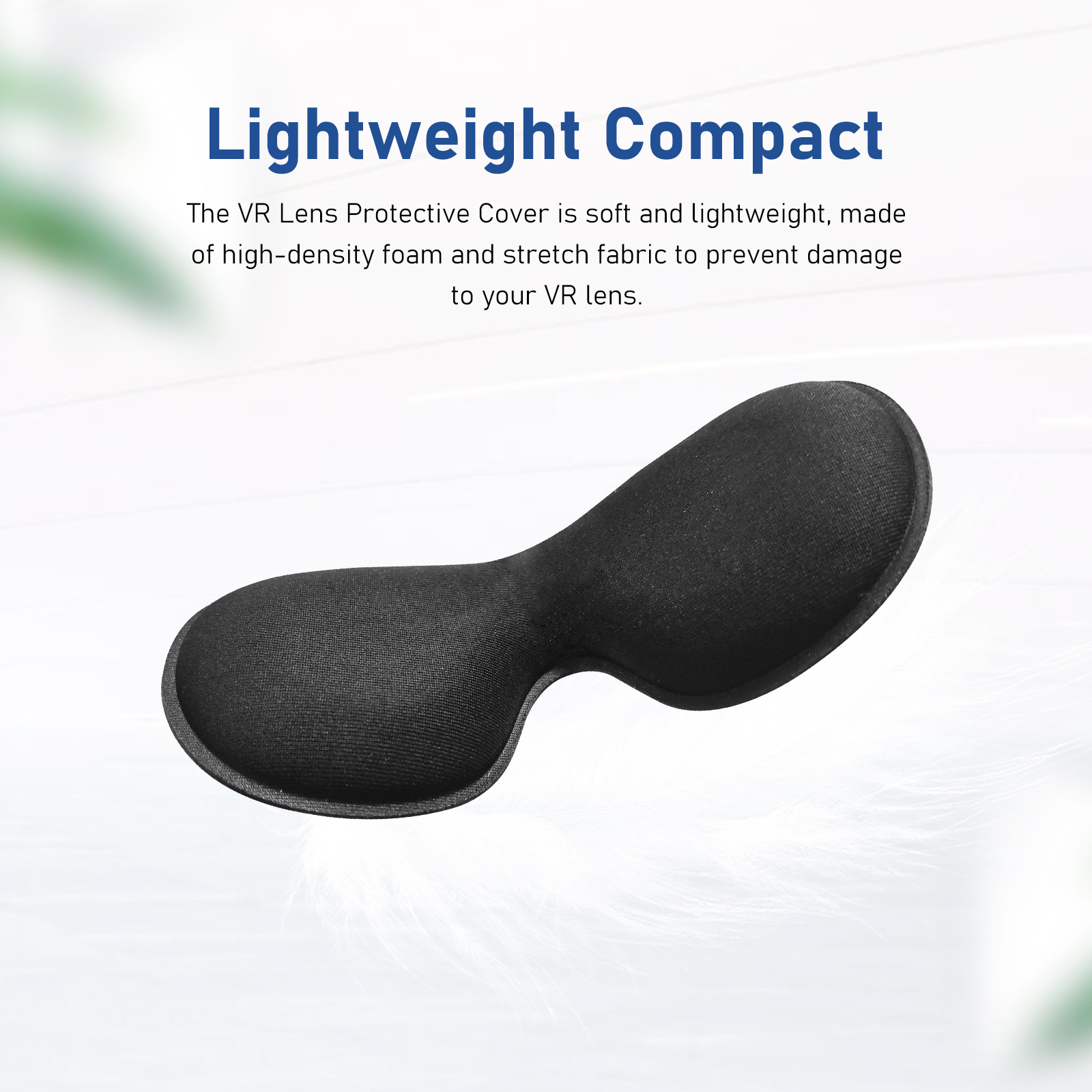 Suitable for meta quest3/3s protective cover anti-scratch anti-rub high elastic sponge pad vr lens protective cover