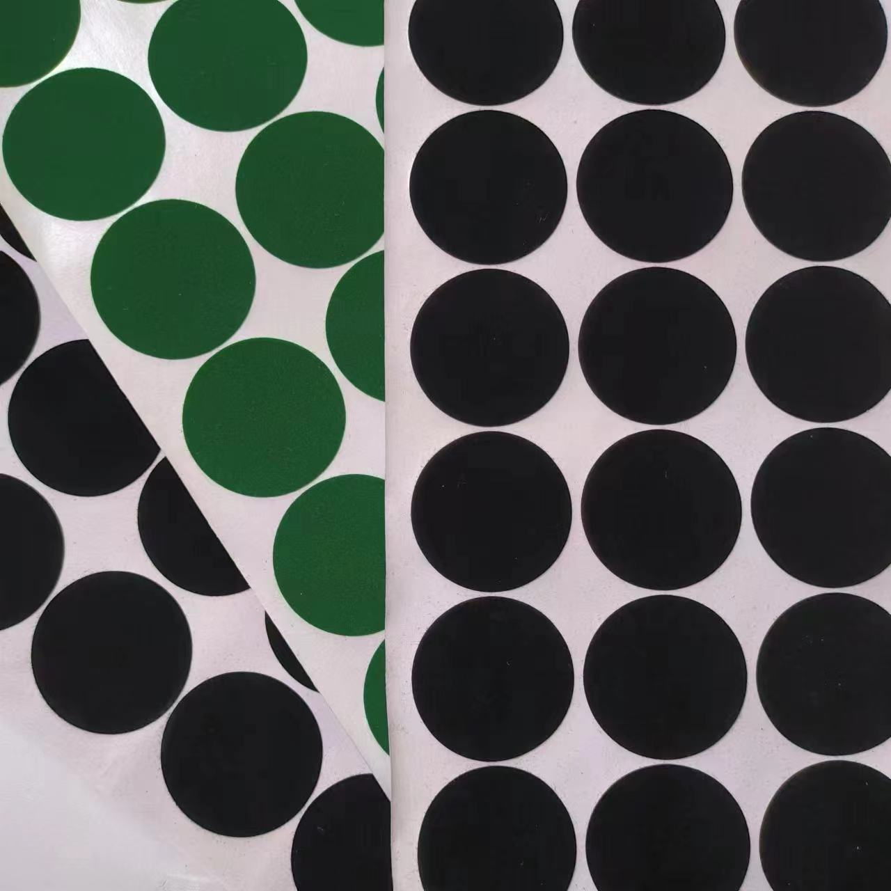 Round self-adhesive flannel mat non-slip mute non-woven fabric crafts accessories felt flocking square protection mat