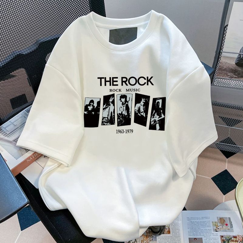 Cross-border foreign trade clothing 2025 summer new men's and women's short-sleeved shirt tide brand casual fashion clothes lovers outfit