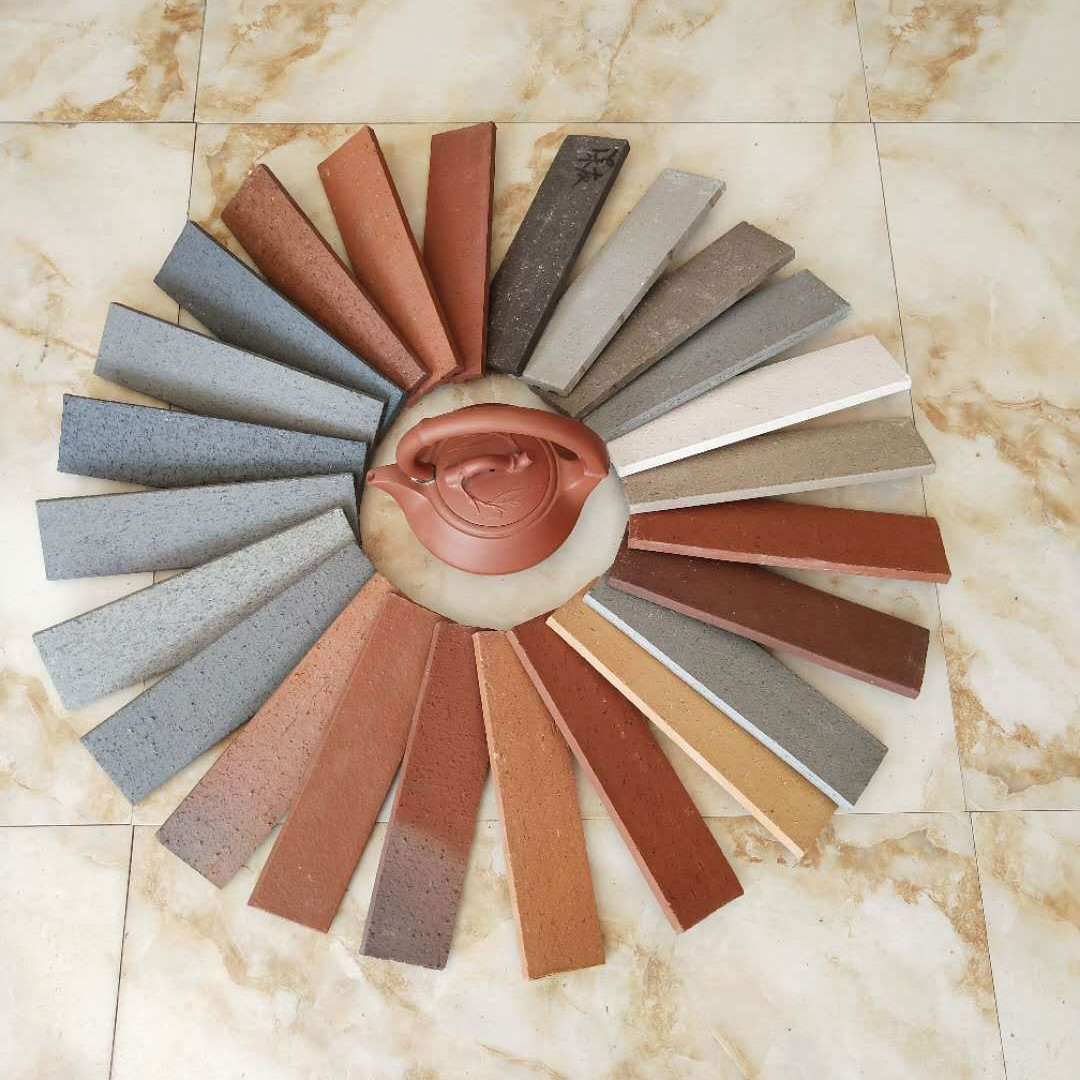 Производители производят разделочный кирпич из красной глины Юйсин антикварный внешний кирпич кирпич для виллы 60*240 культурный кирпич