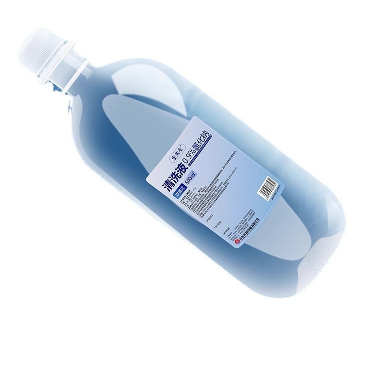 Anchorage Medical Physiological Saline Cleaning Solution 0.9% Sodium Chloride Physiological Saline Large Bottle 500ml