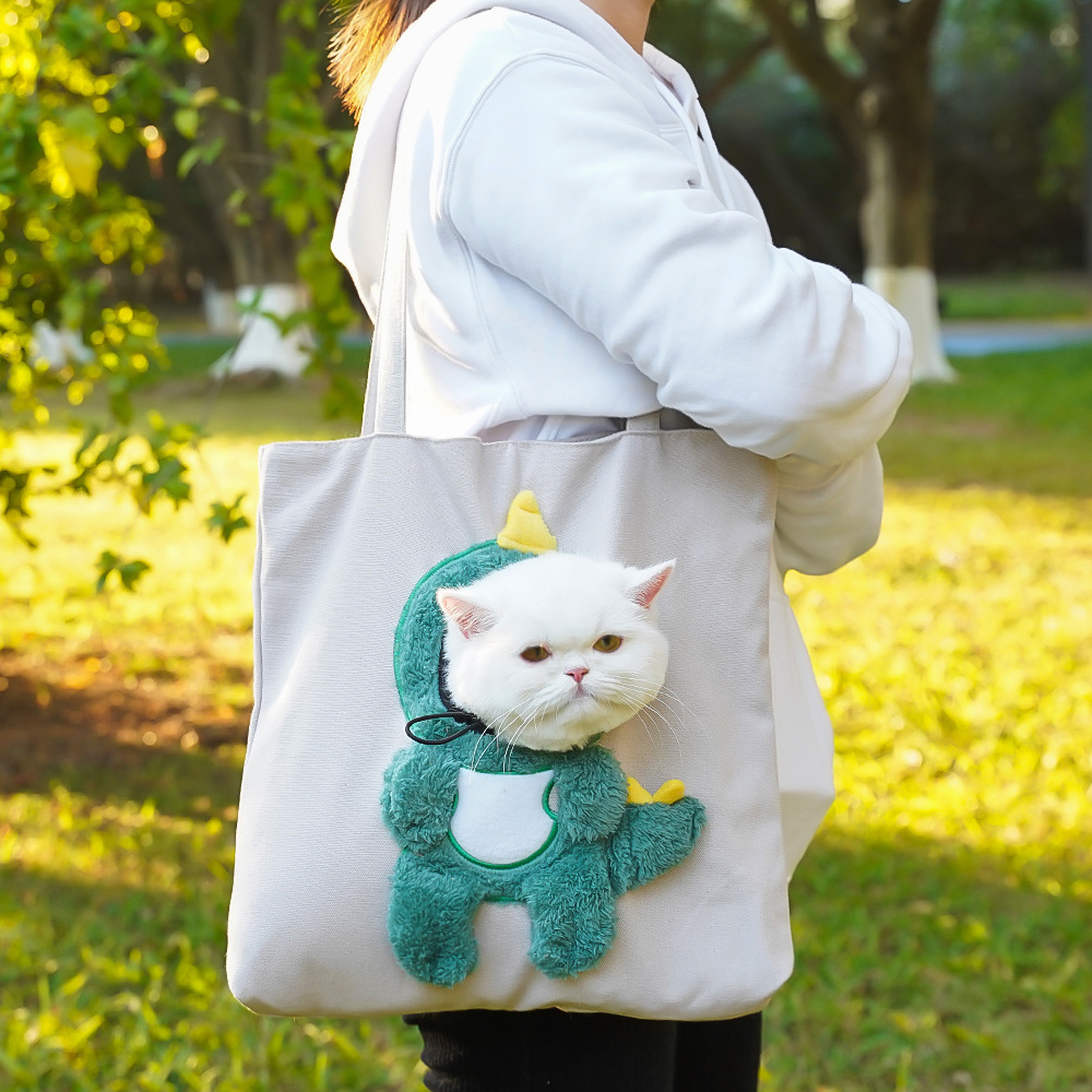 Pet Outgoing Bag Wholesale Cat Bag Crossbody Portable Cat Bag Small Dog Outcrop Dog Shoulder Bag Dog Supplies