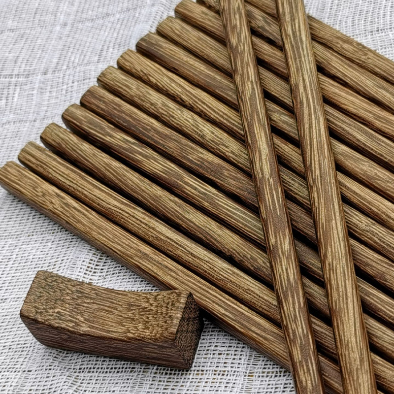 Chicken Wing Wooden Chopsticks 7.5 No Paint No Wax Solid Wood Chopsticks Hotel Wedding Must Chopsticks Can be Engraved in Bulk