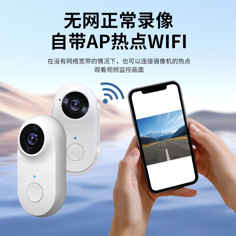 New Pet Thumb Camera Recorder Animal Perspective Camera Recording Anti-Shake Camera Collar Camera