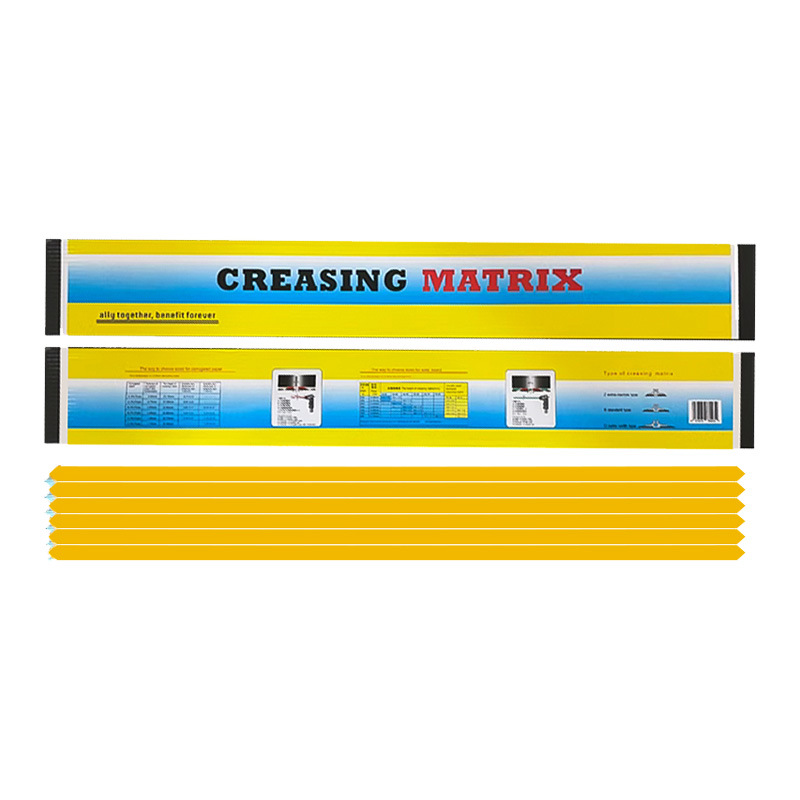 Quick-Installation Indentation Die-Cutting Knife Plate Pressure Line Super Sticky Dark Line Pvc Consumables Creasing Matri