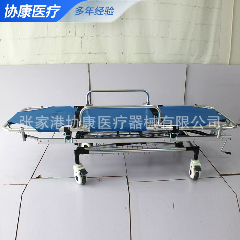 Stretcher Transfer Bed Aluminum Alloy Emergency Cart Rescue Cart Emergency Cart Medical Transfer Cart Nurse Trolley