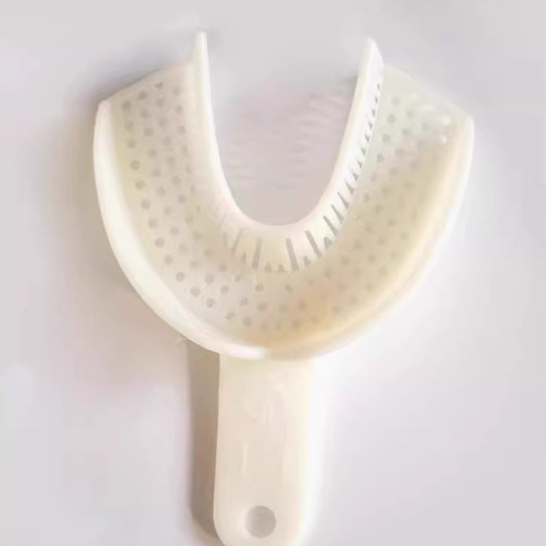 Dental tray plastic tray disposable tray white impression tray mold tray plastic dental tray